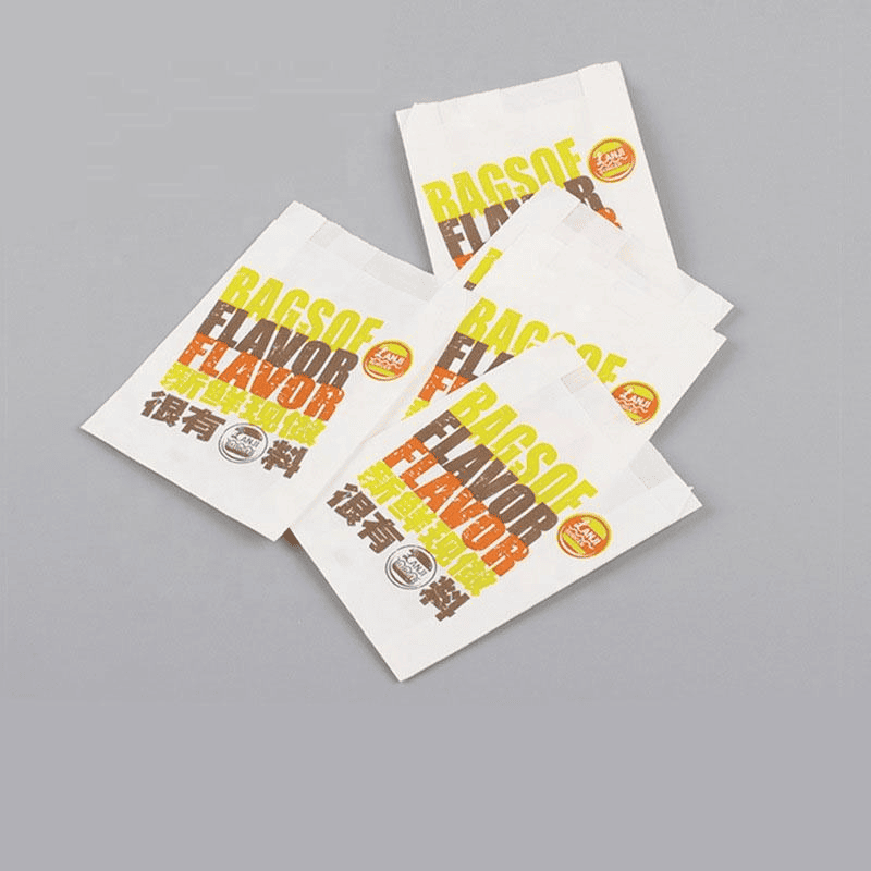 V-bottom coated paper bag suitable for the food industry fried chicken & waffles - Image 2