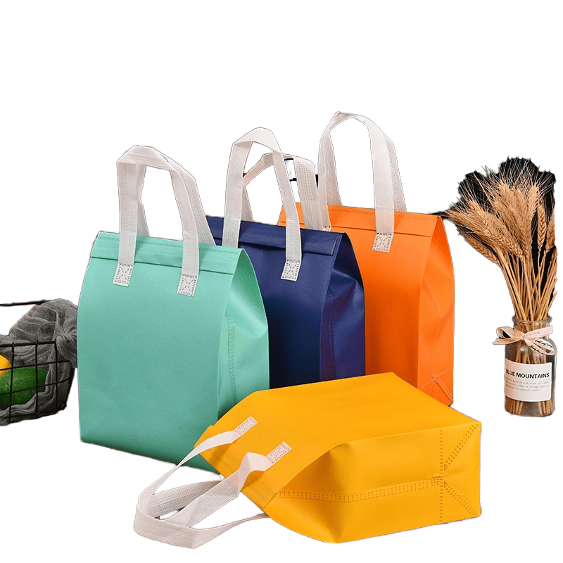 Take out food can be carried and packaged with insulated non-woven bags for cake and food - Image 2