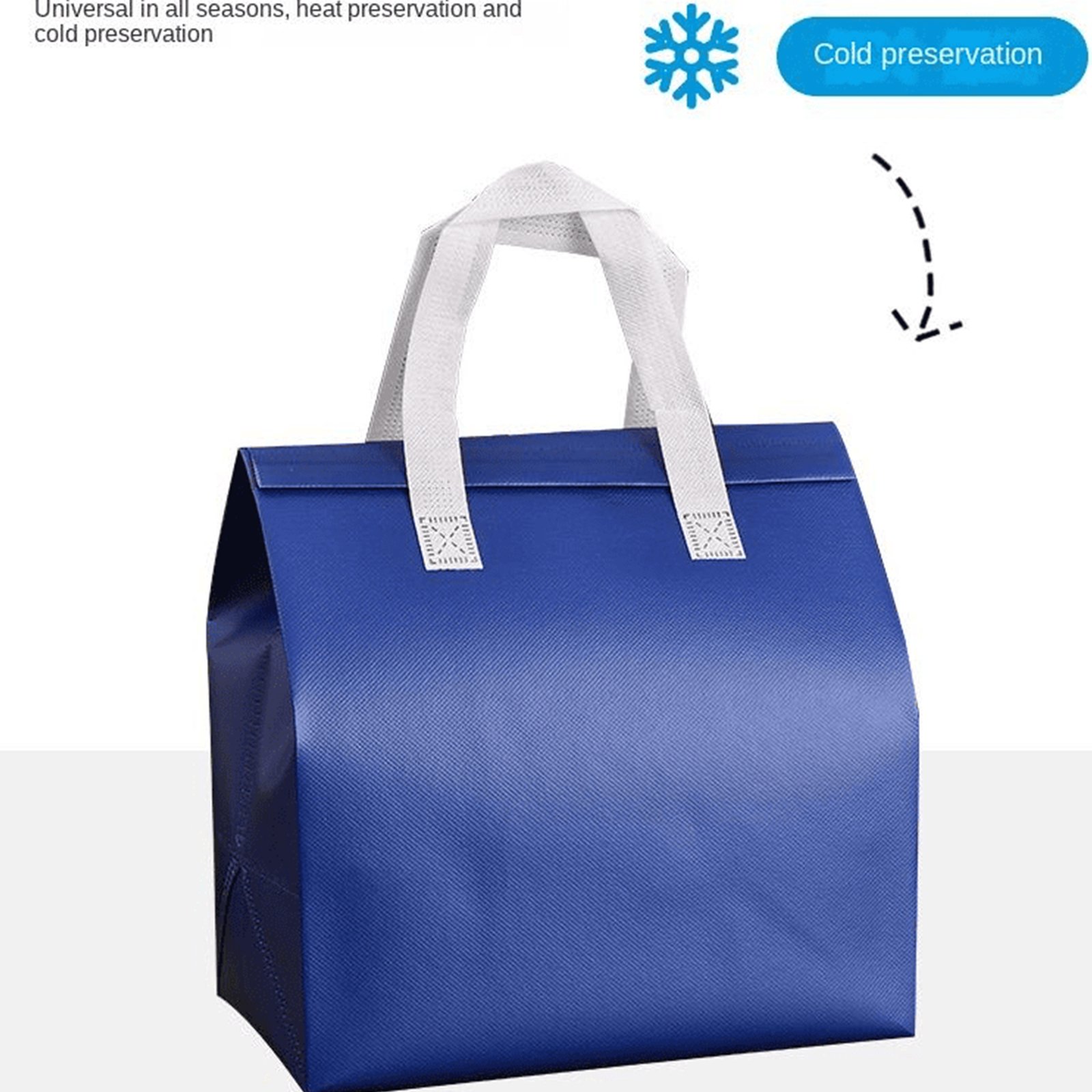 Take out food can be carried and packaged with insulated non-woven bags for cake and food - Image 4