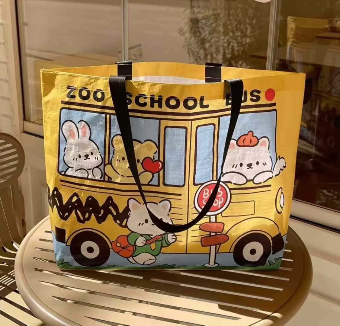 A reusable, wear-resistant, moisture-proof and dust-proof polypropylene(PP) woven handbag - Image 3