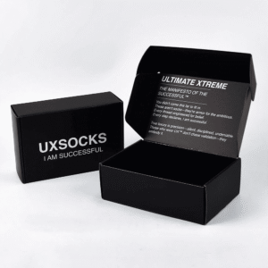 Custom branded corrugated boxes premium packaging for perfume & apparel