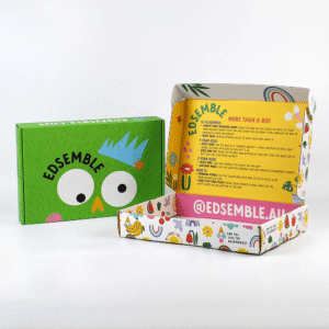 Custom foldable corrugated boxes sturdy packaging with custom logo and size