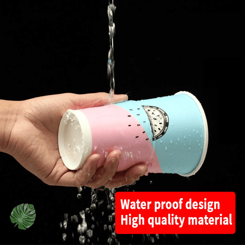 Biodegradable paper cups for cold drinks for sustainable refreshment packaging - Image 4