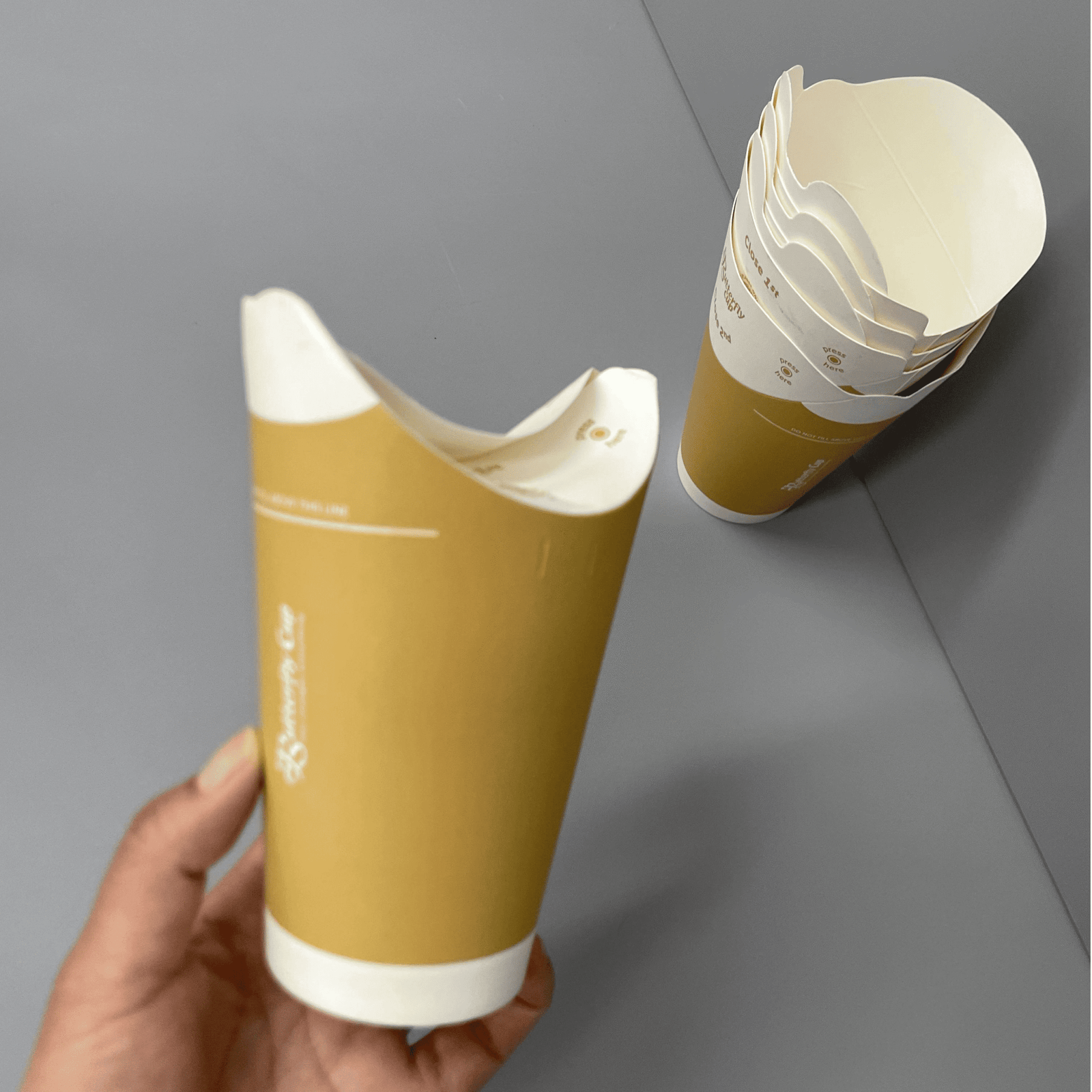 Disposable Butterfly Cups with Direct-Sip Rim – No Straw Needed, Eco-Friendly, Custom Logo Available - Image 4