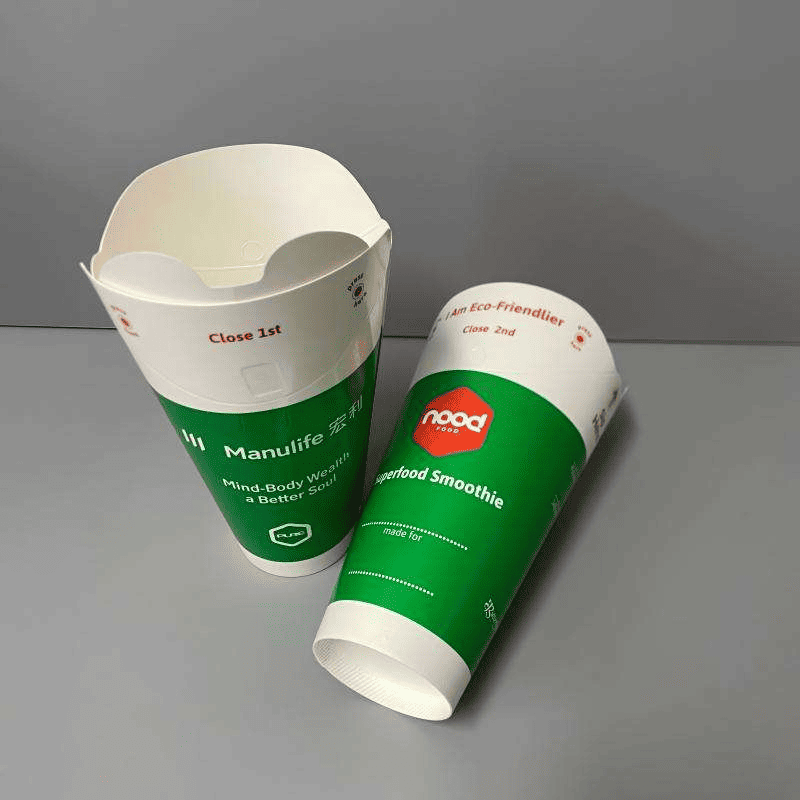 Disposable Butterfly Cups with Direct-Sip Rim – No Straw Needed, Eco-Friendly, Custom Logo Available - Image 2